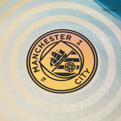 Player Version HAALAND #9 Manchester City Fourth Away  Football Shirt 2024/25- Definitely City (UCL) Best Football Kits Shop