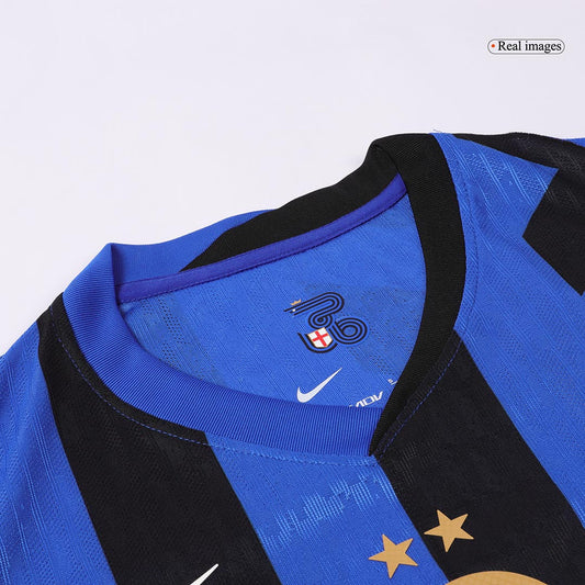 Player Version LAUTARO #10 Inter Milan Home  Football Shirt 2024/25 Best Football Kits Shop