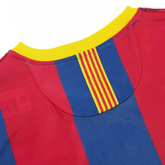 Retro DAVID VILLA #7 2010/11 Barcelona Home  Football Shirt Best Football Kits Shop