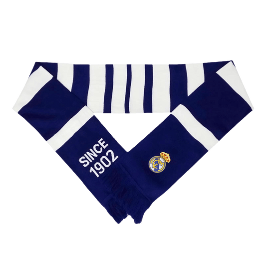 Real Madrid Soccer knitting Scarf Blue&White Best Football Kits Shop