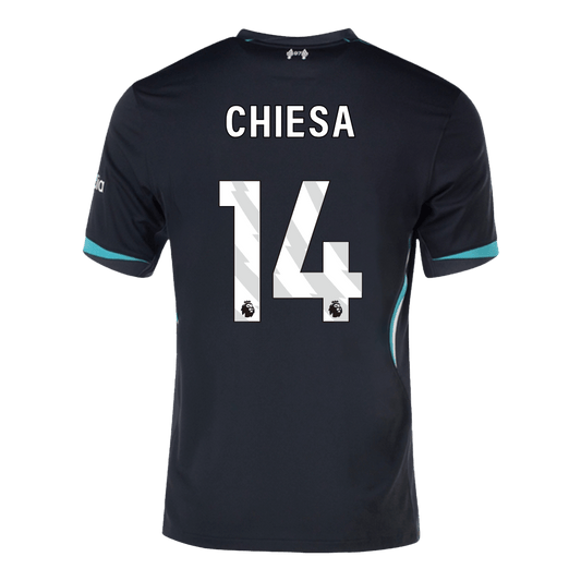 CHIESA #14 Liverpool Away  Football Shirt 2024/25 Best Football Kits Shop