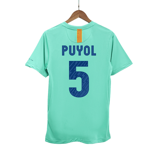 Retro PUYOL #5 2010/11 Barcelona Away  Football Shirt Best Football Kits Shop