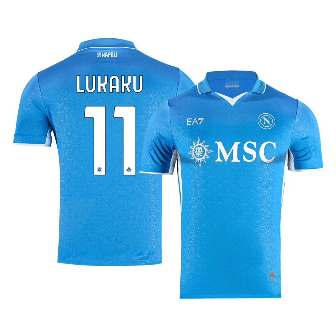 Player Version LUKAKU #11 Napoli Home  Football Shirt 2024/25 Best Football Kits Shop