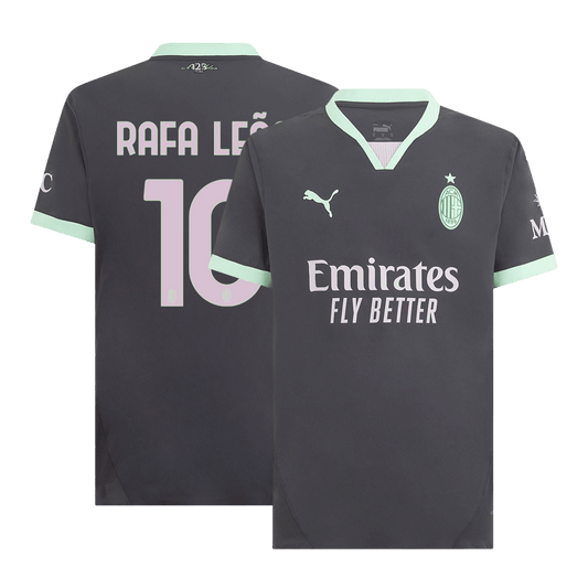 Player Version Rafael Leão #10 AC Milan Third Away  Football Shirt 2024/25 Best Football Kits Shop