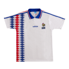 Retro 1994 France Away  Football Shirt Best Football Kits Shop