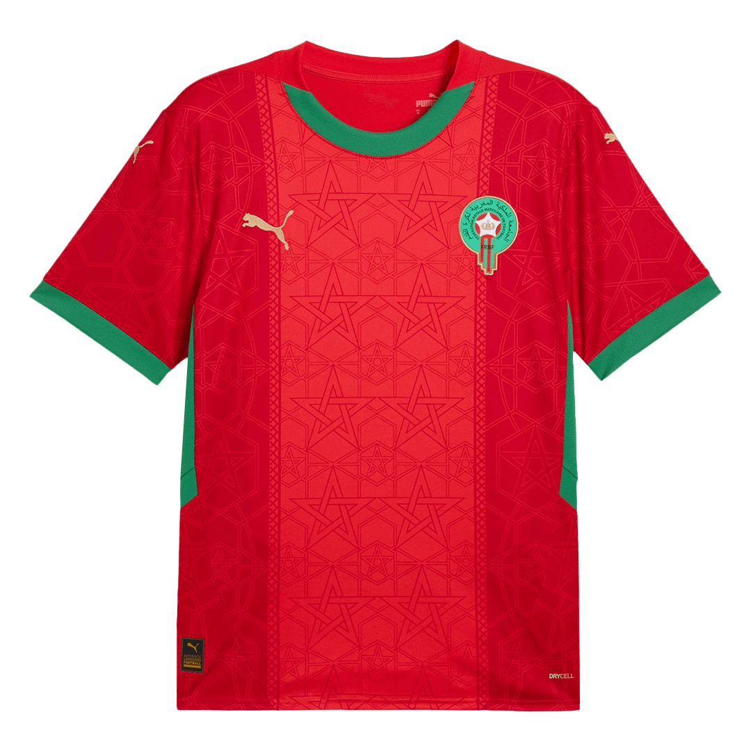 Morocco Home  Football Shirt 2024/25 Best Football Kits Shop
