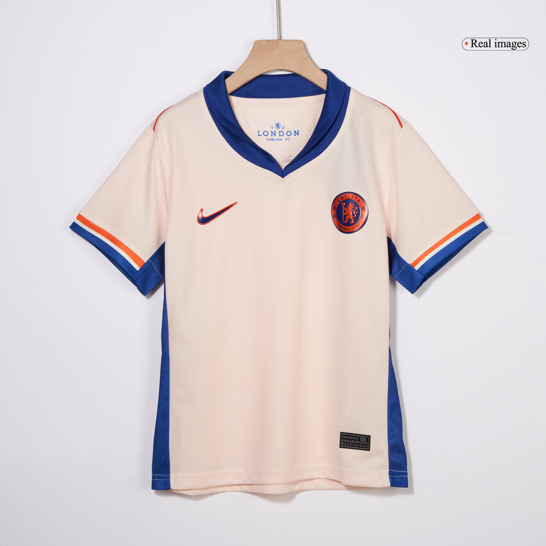 Kid's Chelsea Away  Football Shirt Kit(Jersey+Shorts) 2024/25 Best Football Kits Shop