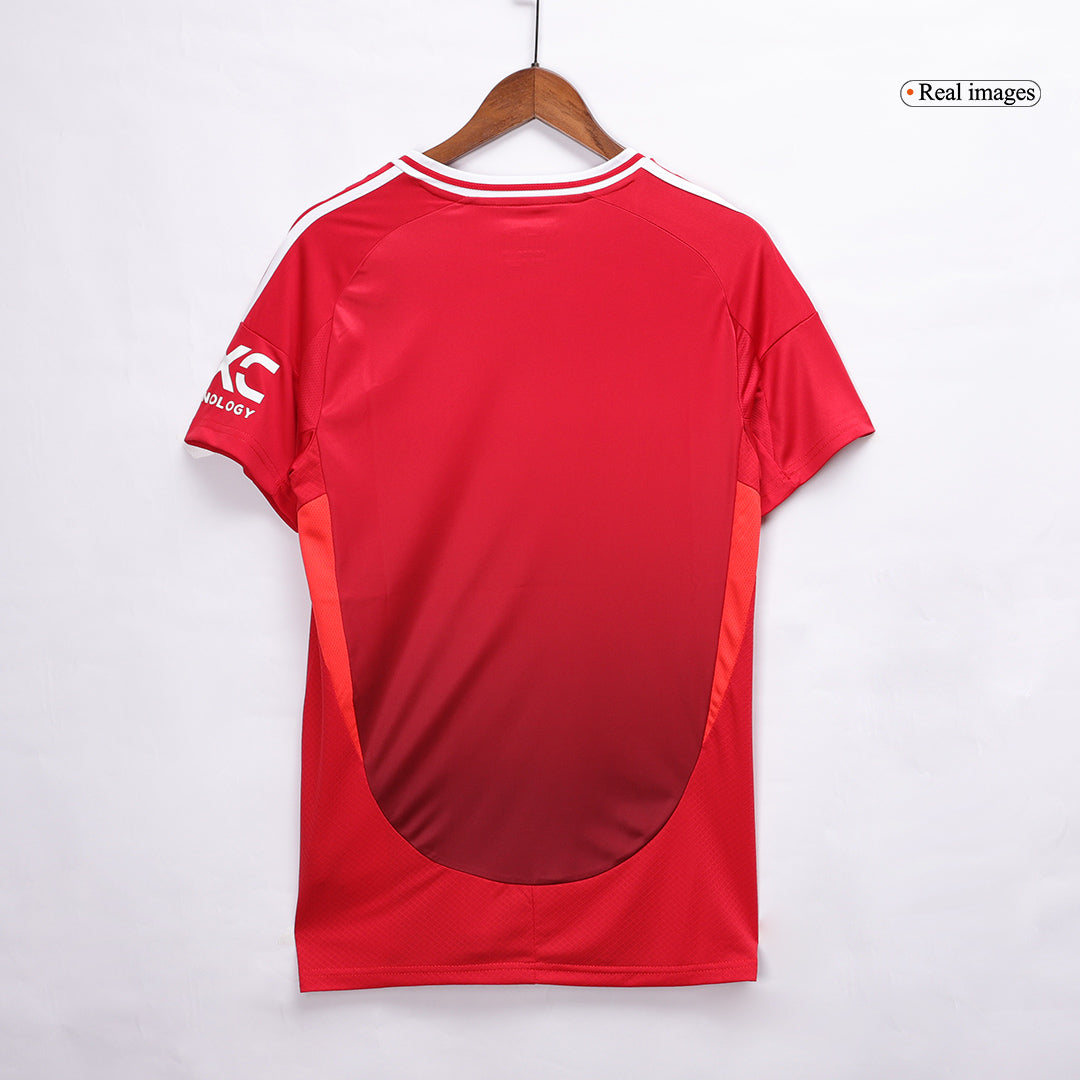 Manchester United Home  Football Shirt 2024/25 Best Football Kits Shop