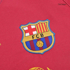 Retro ETO'O #9 2008/09 Barcelona Home Long Sleeve  Football Shirt- UCL Final Best Football Kits Shop