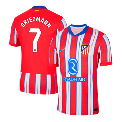 Player Version GRIEZMANN #7 Atletico Madrid Home  Football Shirt 2024/25 Best Football Kits Shop