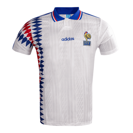 Retro 1994 France Away  Football Shirt Best Football Kits Shop