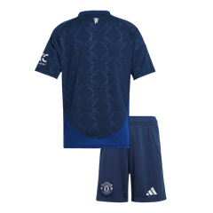 Kid's Manchester United Away  Football Shirt Kit(Jersey+Shorts) 2024/25 Best Football Kits Shop