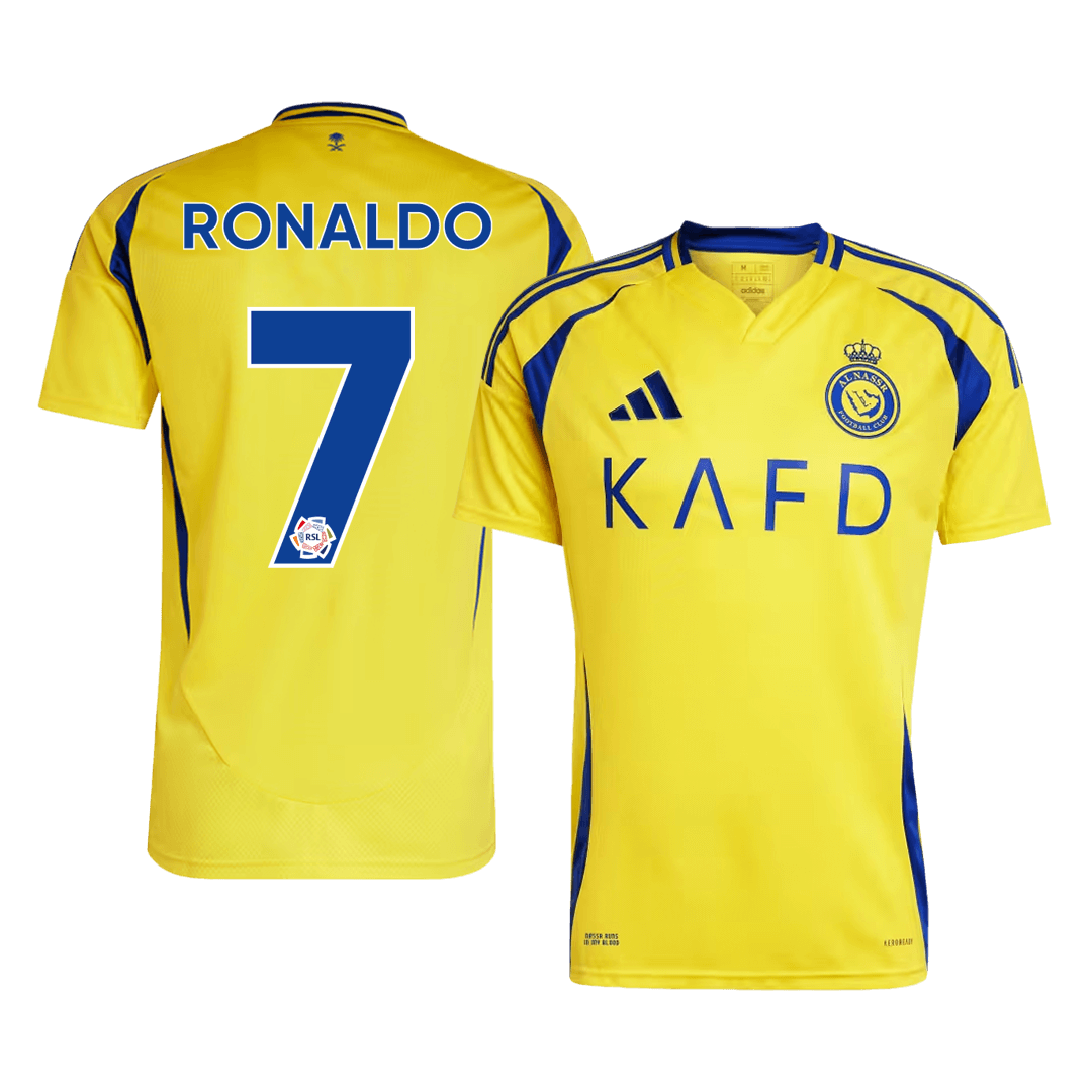 RONALDO #7 Al Nassr Home  Football Shirt 2024/25 Best Football Kits Shop