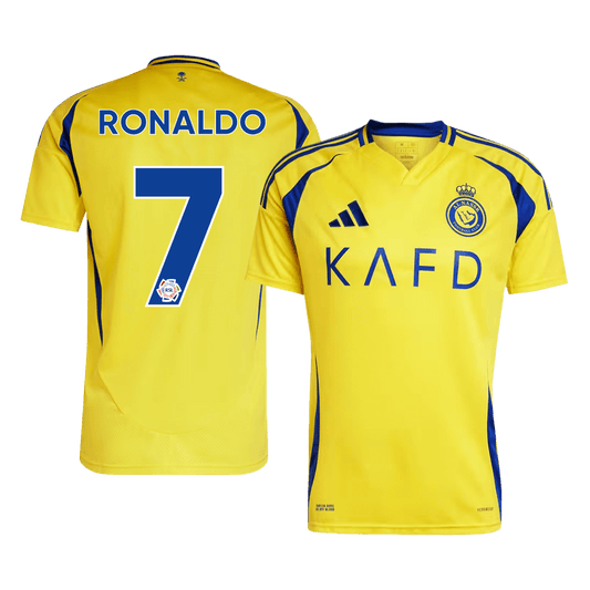 RONALDO #7 Al Nassr Home  Football Shirt 2024/25 Best Football Kits Shop