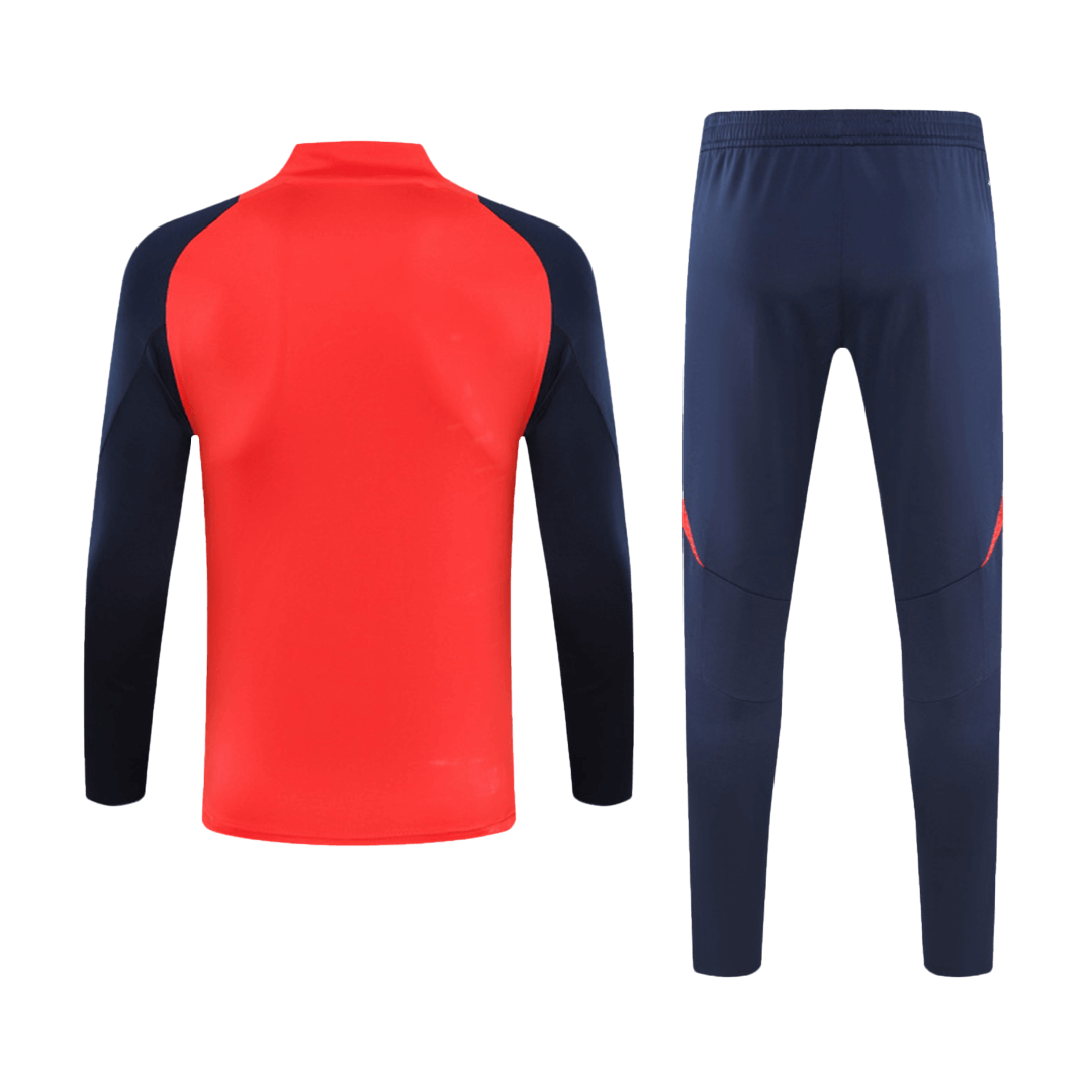 Manchester United Zipper Sweatshirt Kit(Top+Pants) 2024/25 Best Football Kits Shop