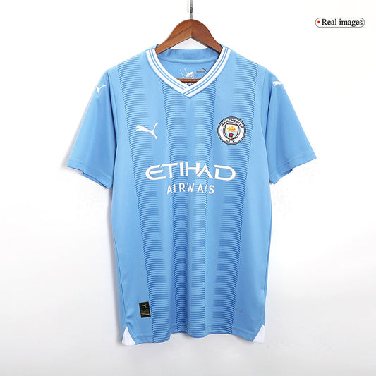 GVARDIOL #24 Manchester City Home  Football Shirt 2023/24 Best Football Kits Shop