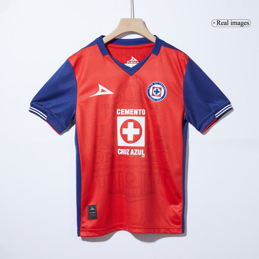 Kid's Cruz Azul Third Away  Football Shirt Kit(Jersey+Shorts) 2024/25 Best Football Kits Shop