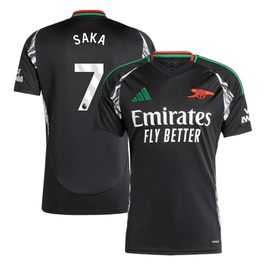 SAKA #7 Arsenal Away  Football Shirt 2024/25 Best Football Kits Shop