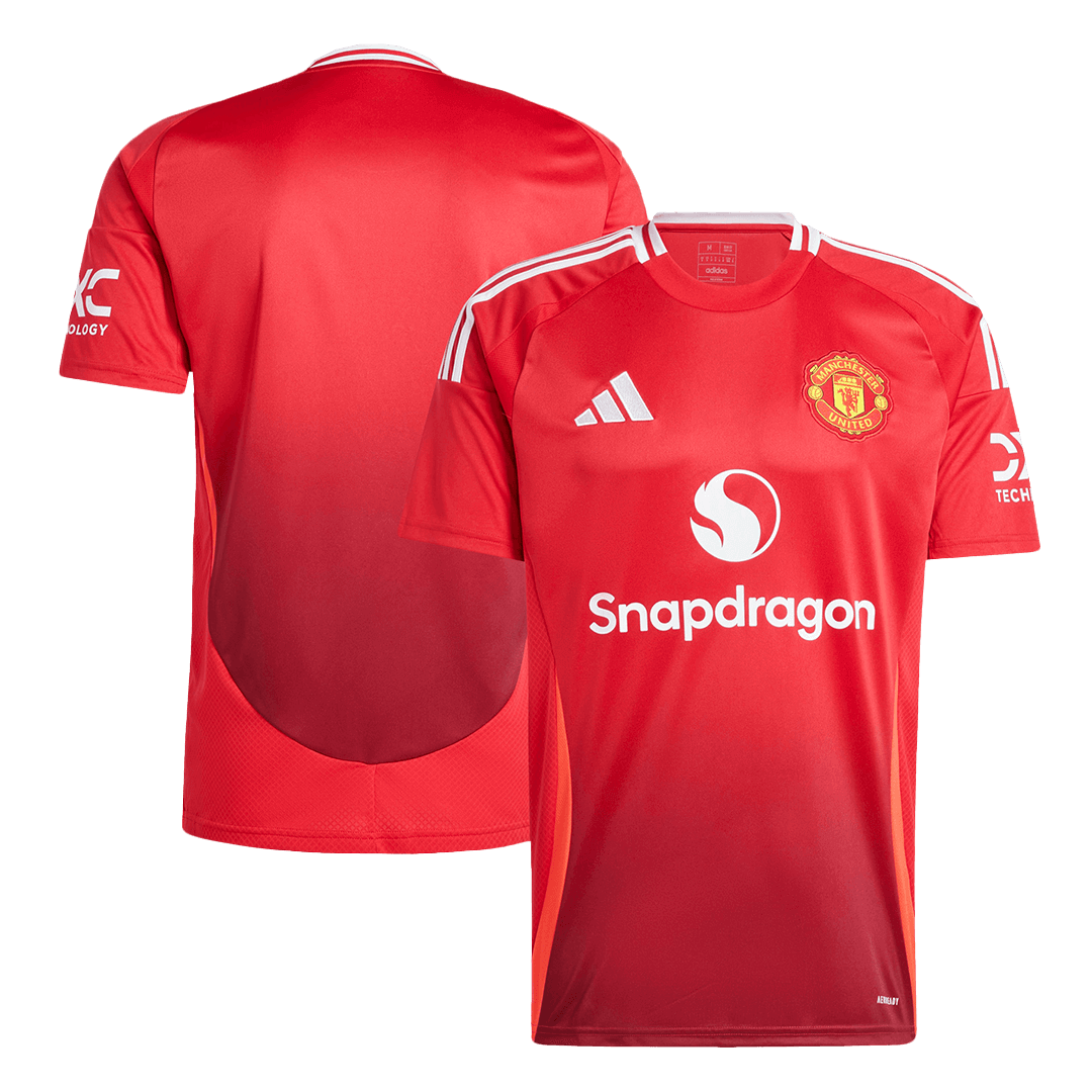 Manchester United Home  Football Shirt 2024/25 Best Football Kits Shop