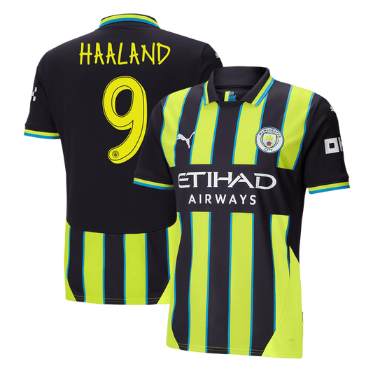 HAALAND #9 Manchester City Away  Football Shirt 2024/25 - UCL Best Football Kits Shop