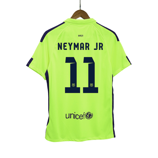 Retro NEYMAR JR #11 2014/15 Barcelona Third Away  Football Shirt Best Football Kits Shop