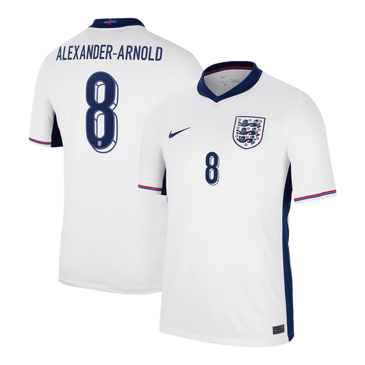 ALEXANDER-ARNOLD #8 England Home  Football Shirt Euro 2024 Best Football Kits Shop