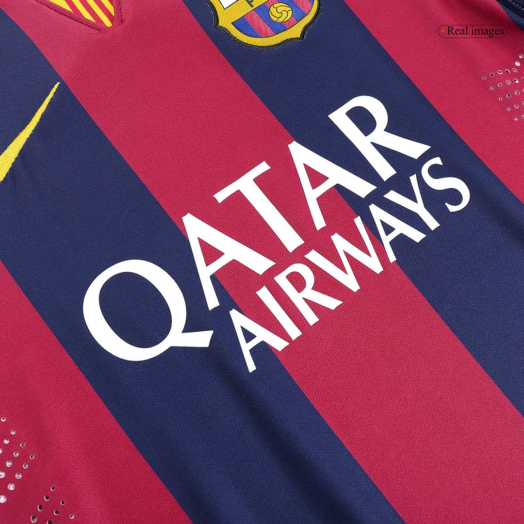 Retro NEYMAR JR #11 2014/15 Barcelona Home  Football Shirt Best Football Kits Shop