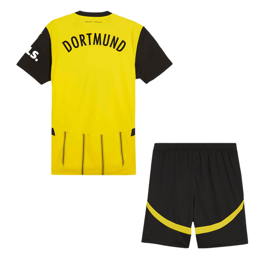 Borussia Dortmund Home  Football Shirt Kit(Jersey+Shorts) 2024/25 Best Football Kits Shop