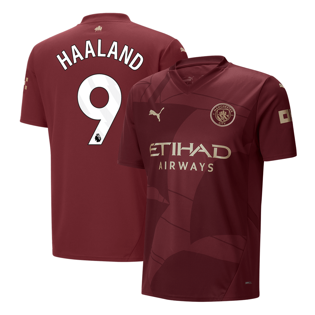 HAALAND #9 Manchester City Third Away  Football Shirt 2024/25 Best Football Kits Shop