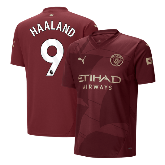 HAALAND #9 Manchester City Third Away  Football Shirt 2024/25 Best Football Kits Shop