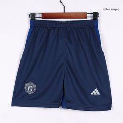 Kid's Manchester United Away  Football Shirt Kit(Jersey+Shorts) 2024/25 Best Football Kits Shop