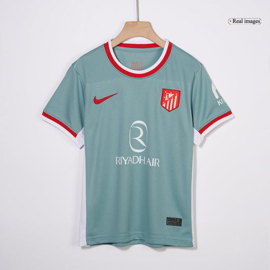 Kid's Atletico Madrid Away  Football Shirt Kit(Jersey+Shorts+Socks) 2024/25 Best Football Kits Shop