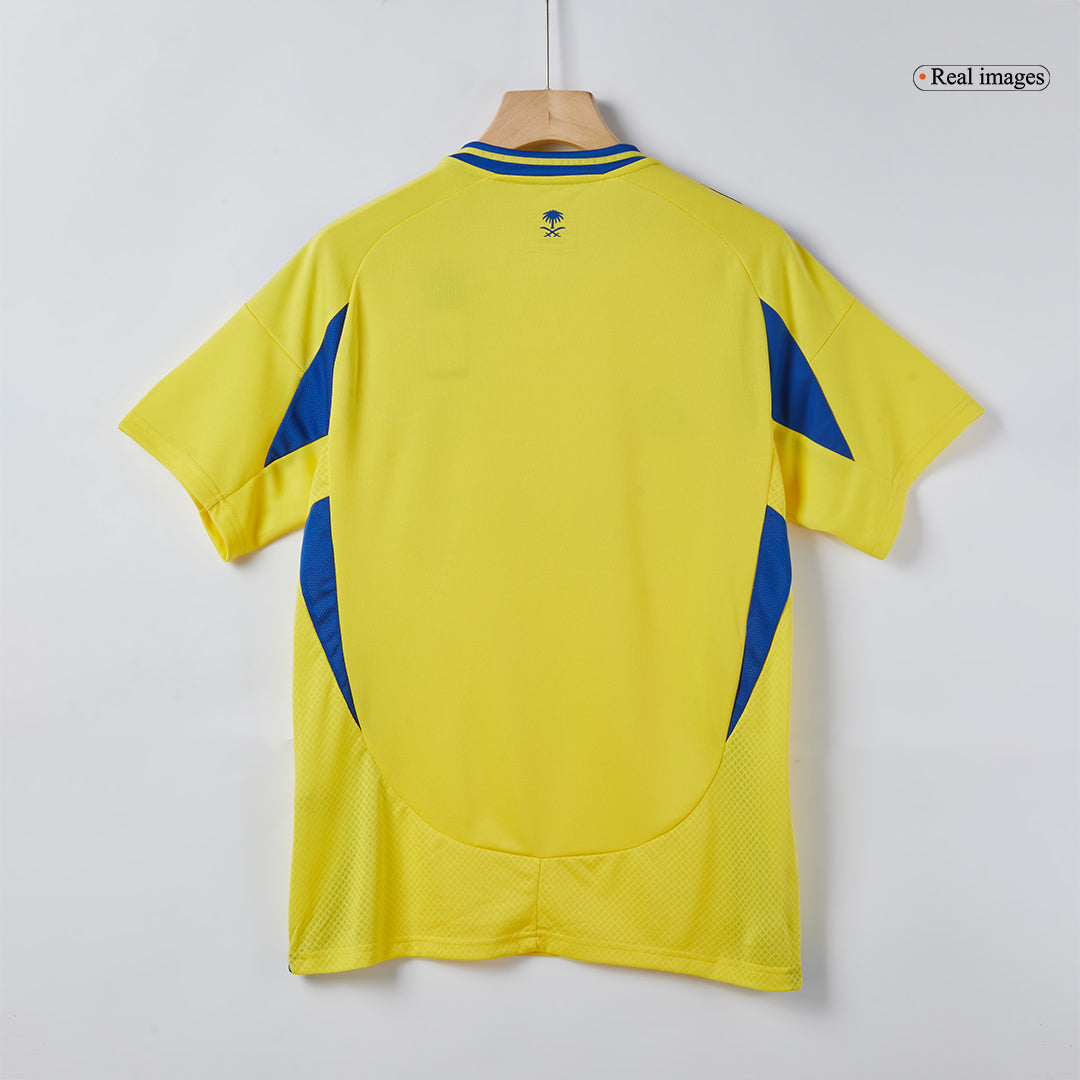 Al Nassr Home  Football Shirt Kit(Jersey+Shorts+Socks) 2024/25 Best Football Kits Shop
