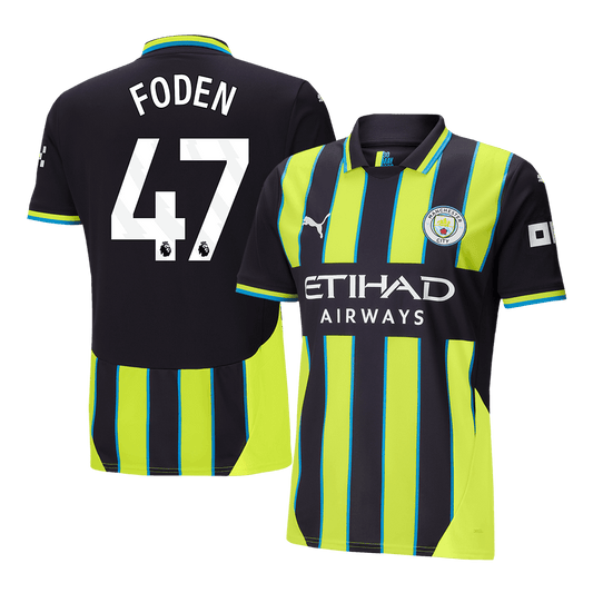 FODEN #47 Manchester City Away  Football Shirt 2024/25 Best Football Kits Shop