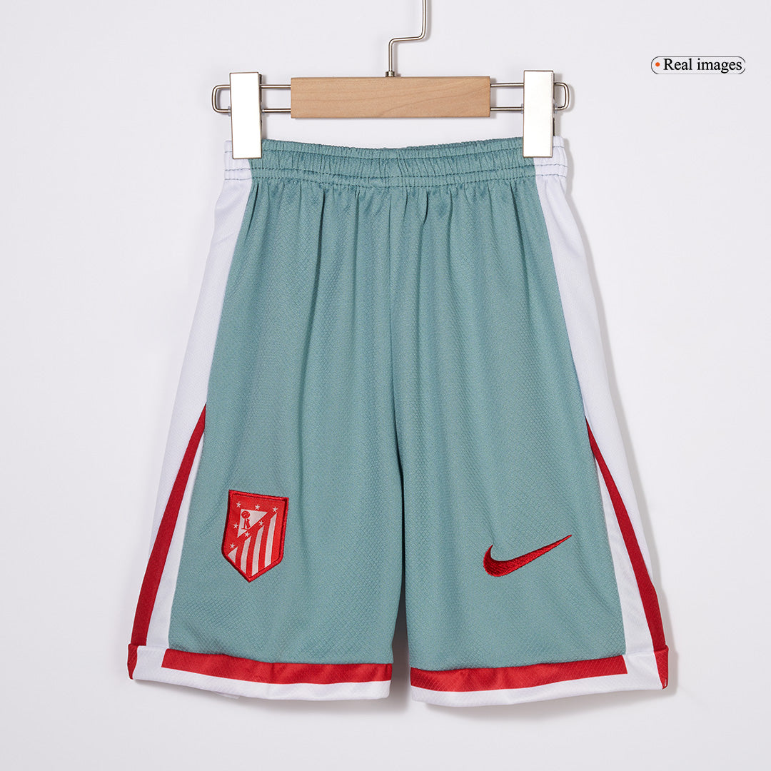 Kid's Atletico Madrid Away  Football Shirt Kit(Jersey+Shorts+Socks) 2024/25 Best Football Kits Shop