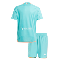 Kid's Inter Miami CF Third Away  Football Shirt Kit(Jersey+Shorts) 2024 Best Football Kits Shop