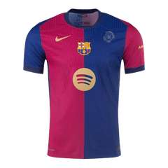 Player Version Barcelona Home  Football Shirt 2024/25 - 125th Anniversary(Spotify Logo Without Text) Best Football Kits Shop