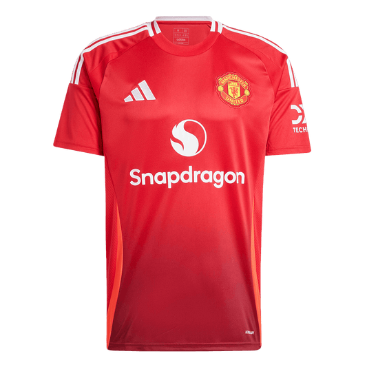 Manchester United Home  Football Shirt 2024/25 Best Football Kits Shop