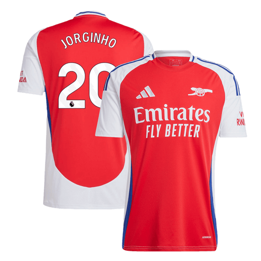 JORGINHO #20 Arsenal Home  Football Shirt 2024/25 Best Football Kits Shop