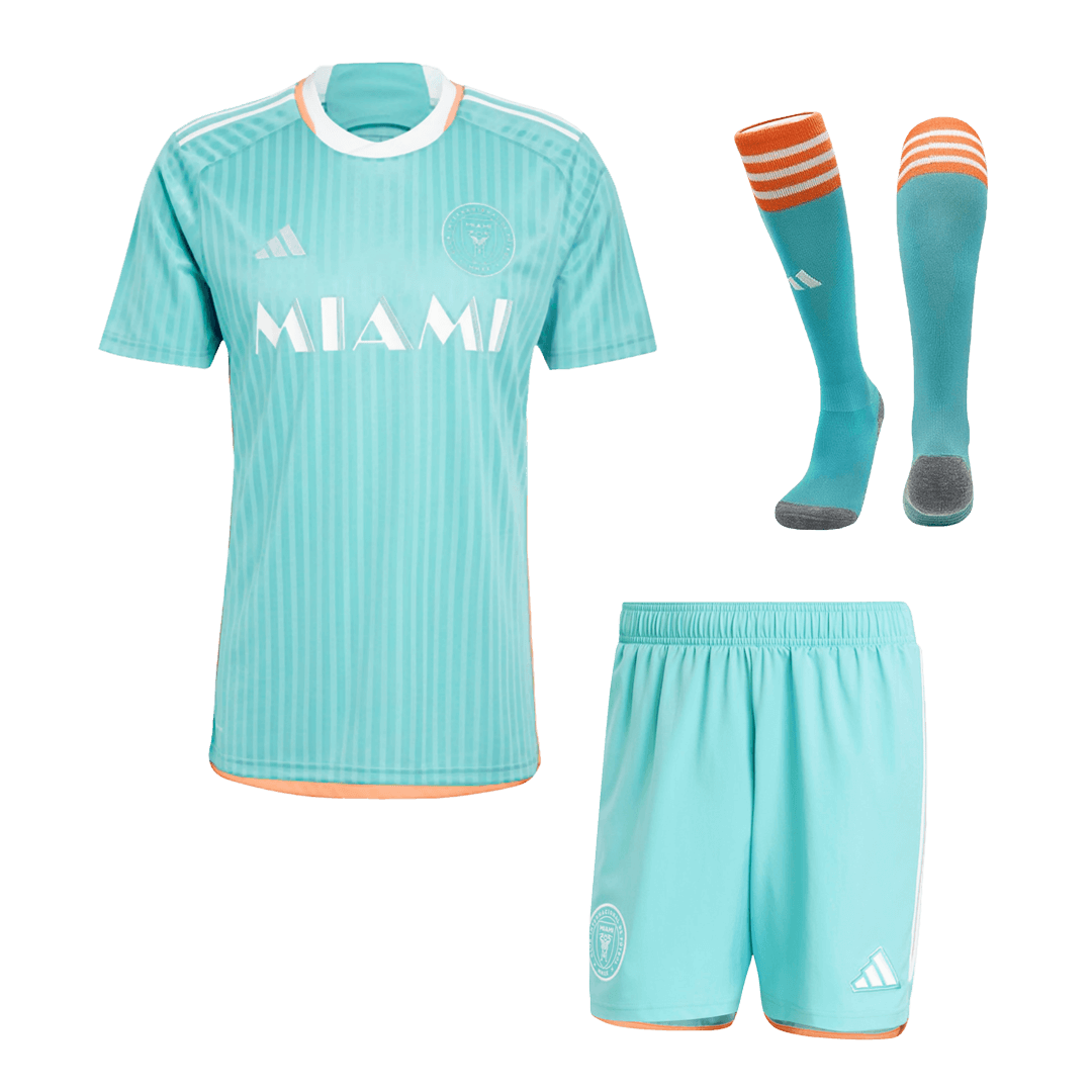 Inter Miami CF Third Away  Football Shirt Kit(Jersey+Shorts+Socks) 2024 Best Football Kits Shop