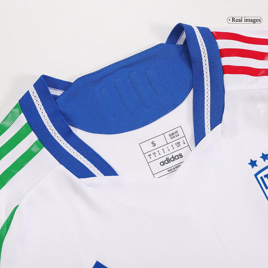 Player Version CHIESA #14 Italy Away  Football Shirt Euro 2024 Best Football Kits Shop