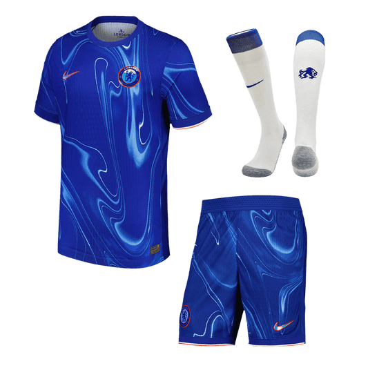 Player Version Chelsea Home  Football Shirt Kit(Jersey+Shorts+Socks) 2024/25 Best Football Kits Shop