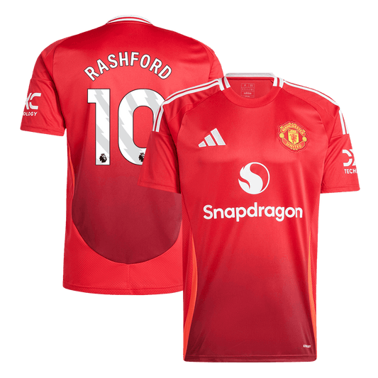 RASHFORD #10 Manchester United Home  Football Shirt 2024/25 Best Football Kits Shop