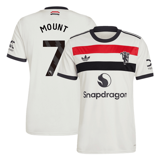 MOUNT #7 Manchester United Third Away  Football Shirt 2024/25 Best Football Kits Shop