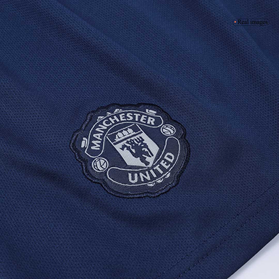 Kid's Manchester United Away  Football Shirt Kit(Jersey+Shorts) 2024/25 Best Football Kits Shop