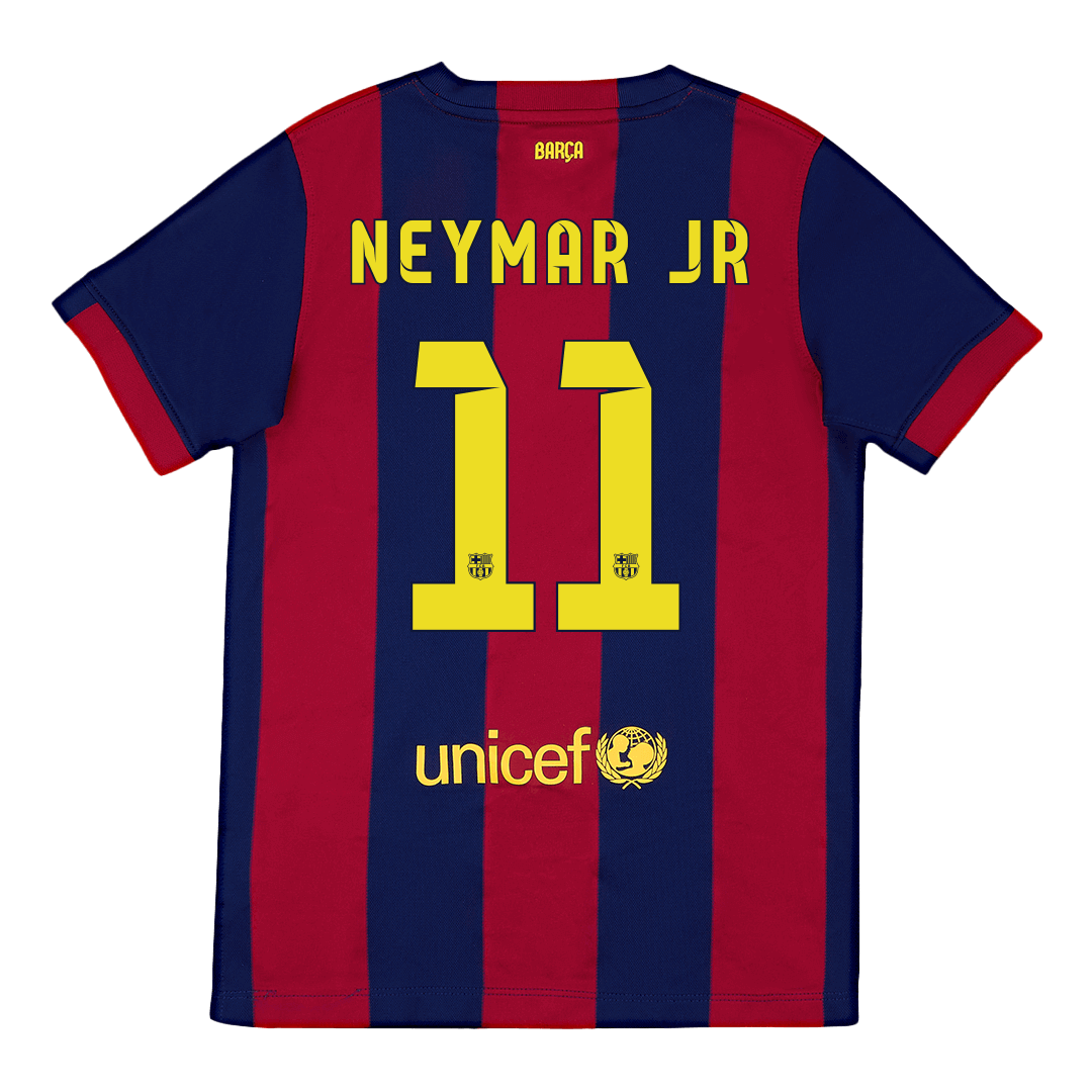 Retro NEYMAR JR #11 2014/15 Barcelona Home  Football Shirt Best Football Kits Shop