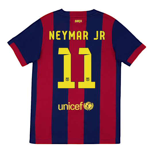 Retro NEYMAR JR #11 2014/15 Barcelona Home  Football Shirt Best Football Kits Shop