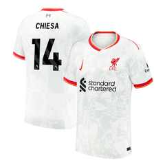 CHIESA #14 Liverpool Third Away  Football Shirt 2024/25 Best Football Kits Shop