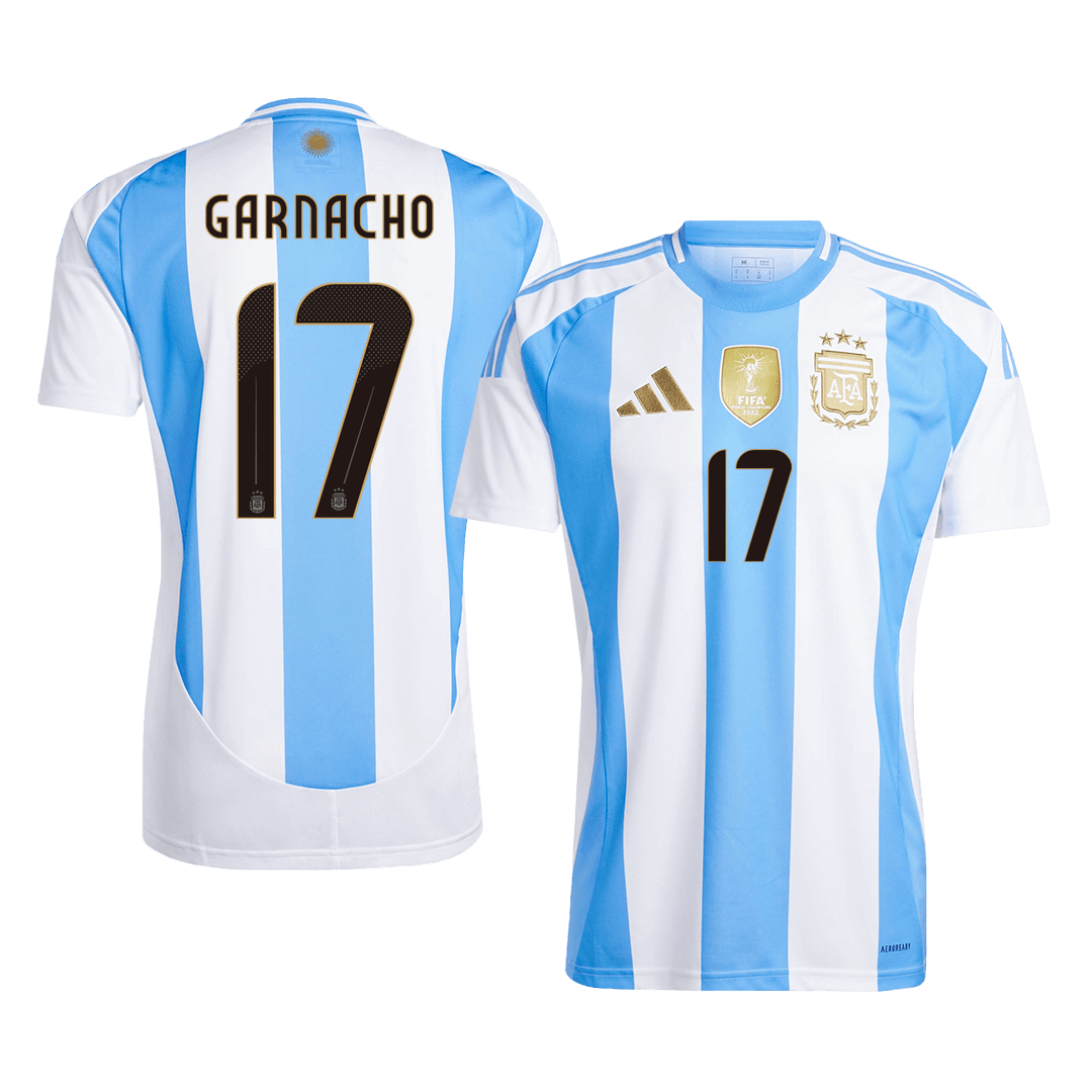GARNACHO #17 Argentina Home  Football Shirt 2024 Best Football Kits Shop