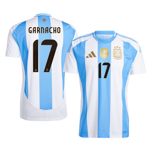 GARNACHO #17 Argentina Home  Football Shirt 2024 Best Football Kits Shop